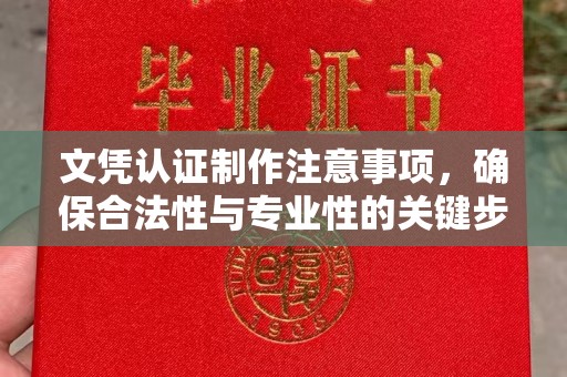抚顺文凭认证制作注意事项，确保合法性与专业性的关键步骤