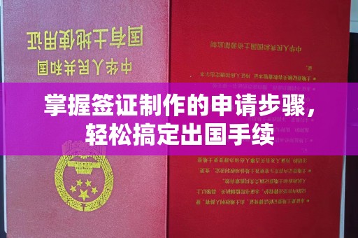 抚顺掌握签证制作的申请步骤，轻松搞定出国手续
